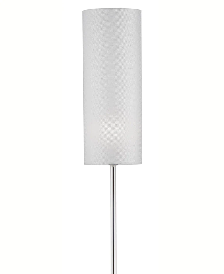 Stilo Piantana — cod: 046 TB Paralume in tessuto bianco Siderale