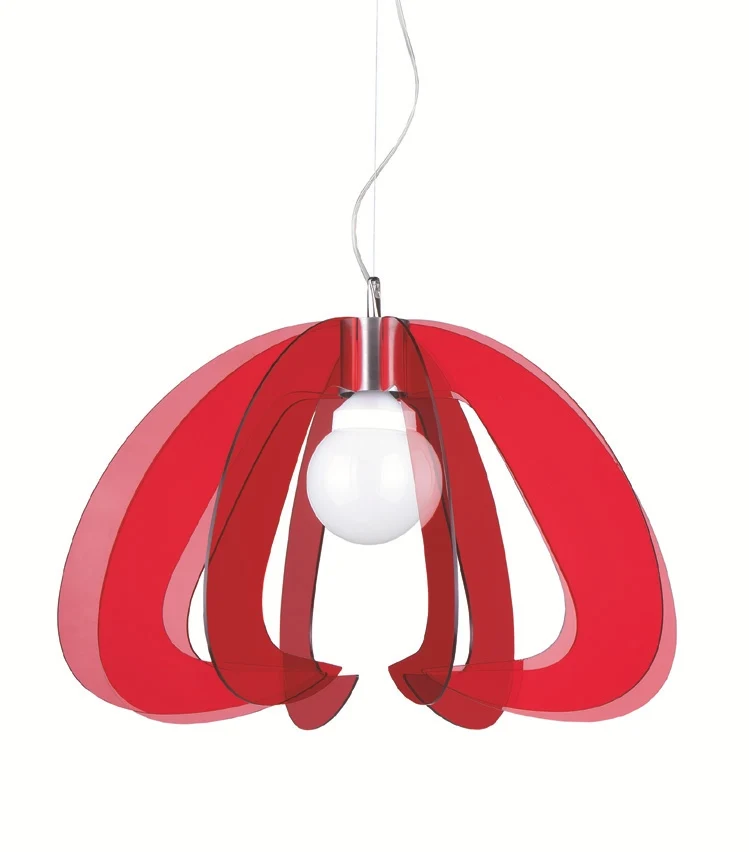 Metropolis — cod: 116 R Acrilux Rosso Trasparente